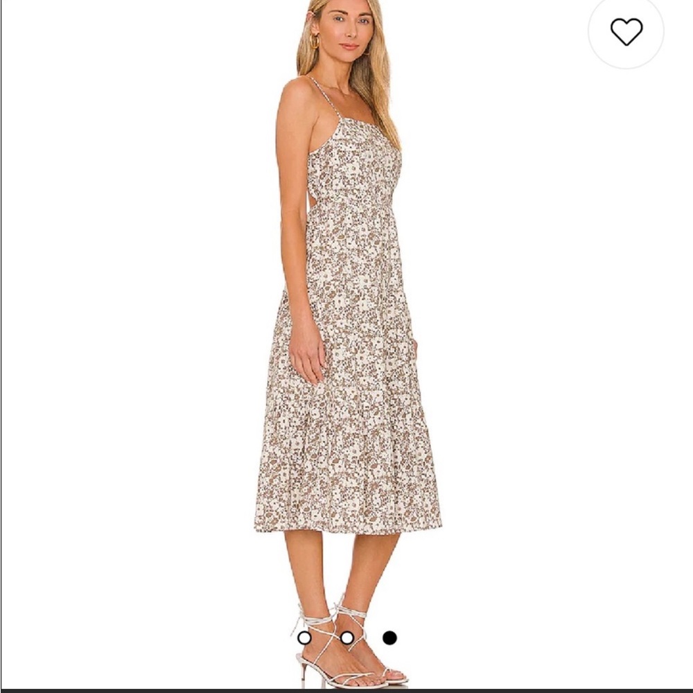 Rails Leni Midi Dress in Cafe Floral - Small